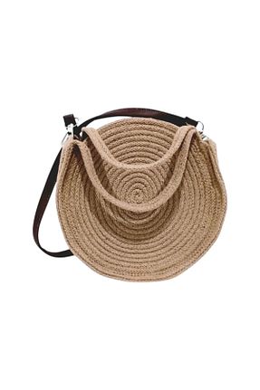 کیف دوشی سرمه ای زنانه پارچه ای Moda Çanta - کد 359122174