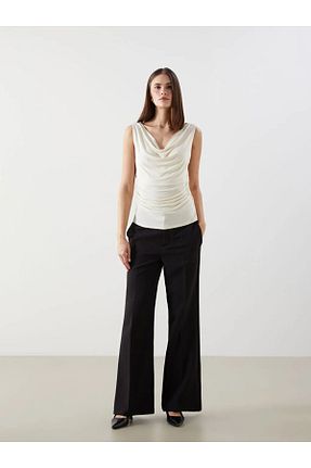 شلوار سبز زنانه بافتنی LC Waikiki - کد 901944356