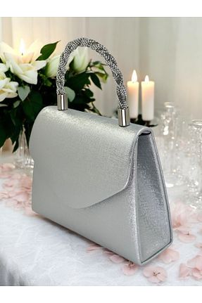 کیف مجلسی متالیک زنانه چرم مصنوعی Biçanta - کد 901941950