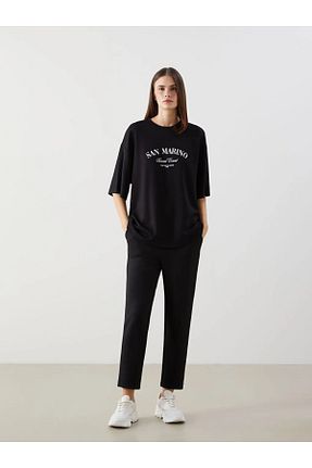 شلوار سبز زنانه بافتنی LC Waikiki - کد 901944309