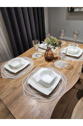 سرویس آمریکائی رنگی بیضی YALINSHOME - کد 903575281