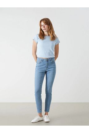 شلوار آبی زنانه بافتنی LC Waikiki - کد 903191020