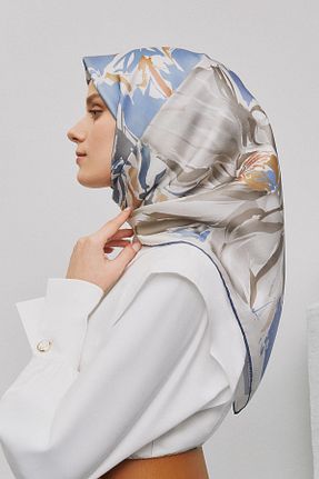 روسری آبی İpek Tivil Armine - کد 900138293