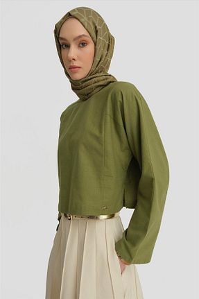 بلوز حجاب سبز زنانه ویسکون Armine - کد 901955483