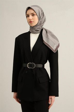 روسری طوسی İpek Tivil Armine - کد 901901351