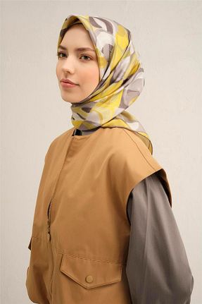 روسری زرد İpek Tivil Armine - کد 901951490