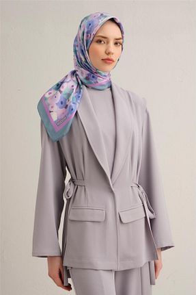 روسری بنفش İpek Tivil Armine - کد 901895008