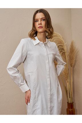 تونیک حجاب طوسی بافتنی Kayra - کد 901984902