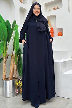 کلاه و ابایا سرمه ای زنانه پلی استر TRENDTESETTÜR - کد 901986380