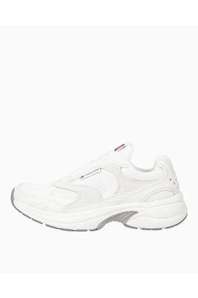 کفش اسنیکر نباتی زنانه بند دار Tommy Hilfiger - کد 883228882