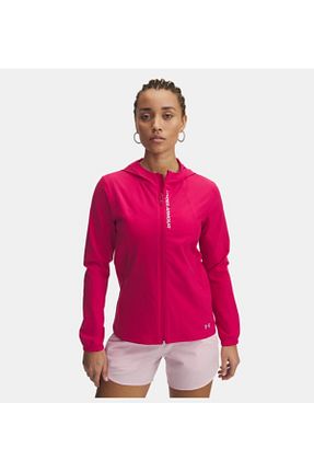 بادگیر و بارانی اسپرت صورتی زنانه پلی استر Under Armour - کد 903238124