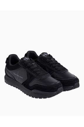 کفش اسنیکر مشکی مردانه بند دار Calvin Klein - کد 887579620