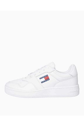 کفش اسنیکر طلائی مردانه چرم اصل Tommy Hilfiger - کد 784761396