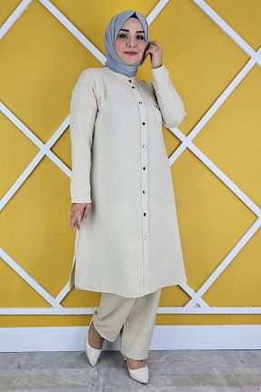 تونیک حجاب طوسی زنانه بافتنی PYS - کد 901997706