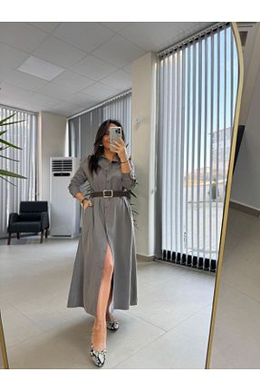 لباس طوسی زنانه بافتنی caddstore - کد 903246378