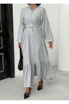 لباس طوسی زنانه بافتنی BEJNA - کد 902021944
