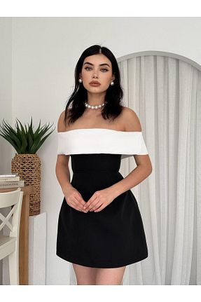 لباس مجلسی و فارغ التحصیلی مشکی زنانه بافتنی conconmoda - کد 900807932