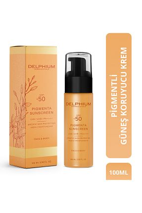 کرم ضد آفتاب صورت SPF 50 + DELPHİUM - کد 746929882