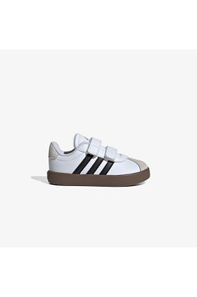 کفش پیاده روی سفید بچه گانه چرم مصنوعی adidas - کد 828100405