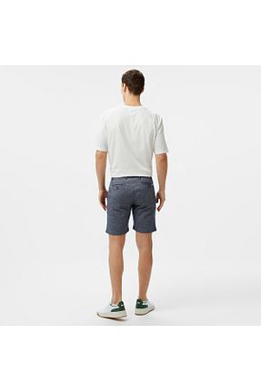 شلوارک و برمودا سرمه ای مردانه رگولار Lacoste - کد 902026433
