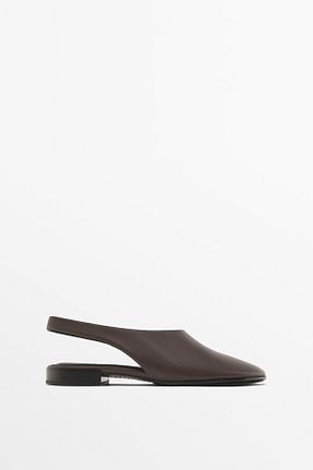 کفش کژوال قهوه ای زنانه چرم خالص Massimo Dutti - کد 903295988