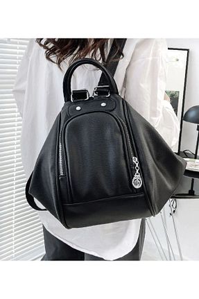 کیف دوشی مشکی زنانه چرم مصنوعی byFOX Fashion - کد 902061365