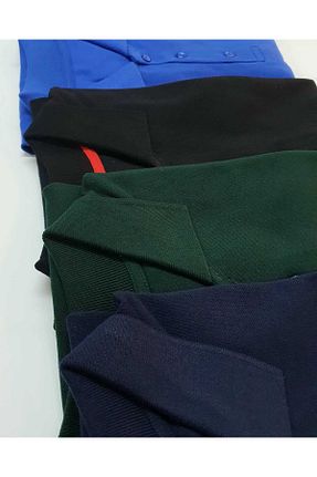 پولوشرت سبز مردانه پنبه ای ekis collection - کد 903294706