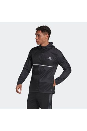 بادگیر و بارانی مشکی مردانه پلی استر adidas - کد 266974245