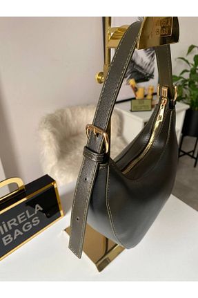 کیف دوشی سبز زنانه چرم مصنوعی MİRELA - کد 902075548