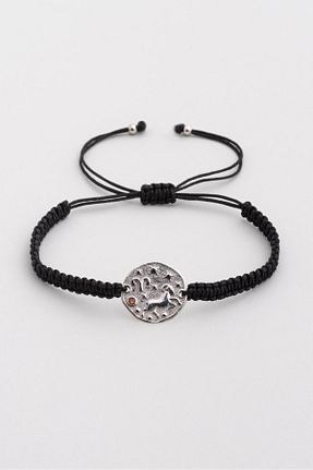 دستبند نقره رنگی مردانه 925 عیار So Chic - کد 897975547