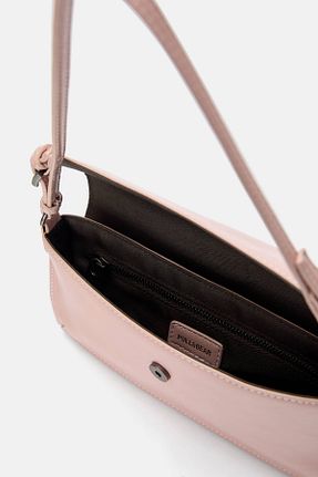 کیف دوشی صورتی زنانه پلی اورتان Pull & Bear - کد 902079314