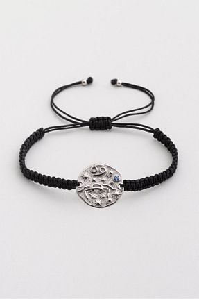دستبند نقره مشکی مردانه 925 عیار So Chic - کد 897982396