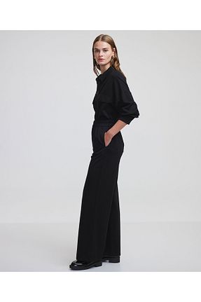 شلوار مشکی زنانه الاستین MISS IPEKYOL - کد 854114855