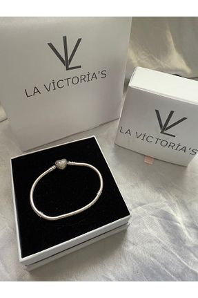دستبند نقره زنانه 925 عیار la victorias - کد 902078474