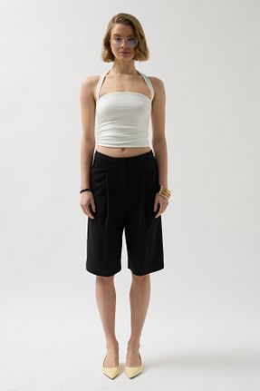 بلوز سفید زنانه ساده Black Fashion - کد 823024196