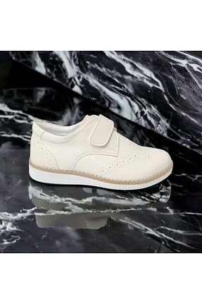 کفش کلاسیک بژ بچه گانه چرم مصنوعی PATİK BEBE - کد 72043605