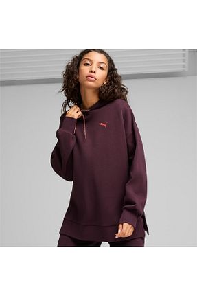 سوئیشرت آبی زنانه ساده Puma - کد 844884530