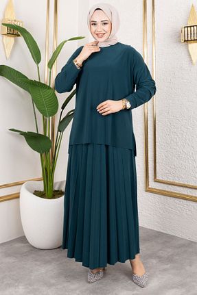 ست بالاتنه و پائین تنه سبز زنانه Genel Markalar - کد 902081162