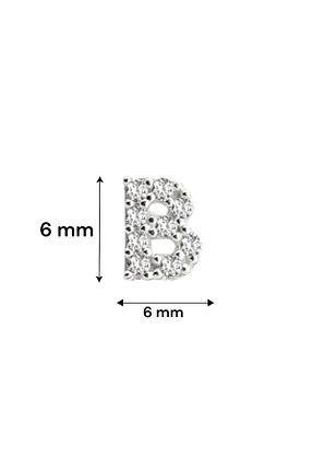 گوشواره نقره سفید زنانه 925 عیار jelux silver - کد 156246605
