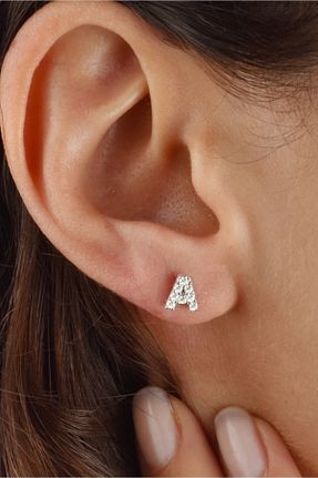 گوشواره نقره سفید زنانه 925 عیار jelux silver - کد 156228388