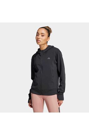 سوئیشرت مشکی زنانه ساده adidas - کد 893282101