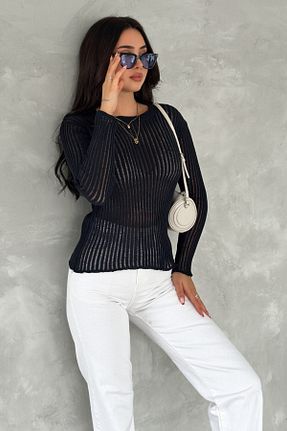 بلوز مشکی زنانه رگولار ZISHAN - کد 902103404
