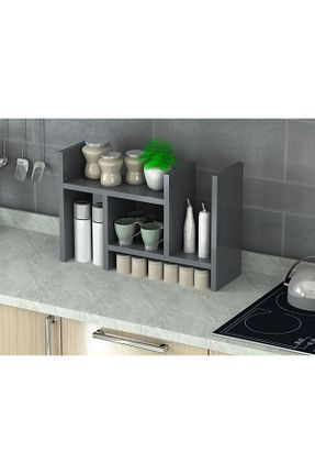 قفسه آشپزخانه طوسی Bicabin - کد 349109420