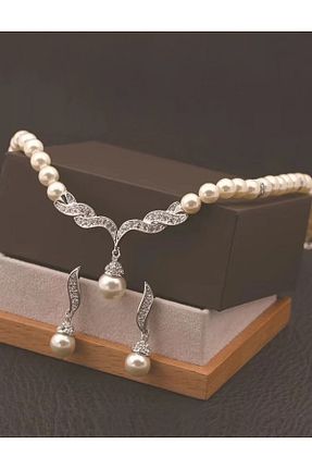 ست جواهر طوسی زنانه begüm jewelery - کد 902095969
