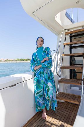 رویه بیکینی آبی زنانه Alfasa - کد 902089725