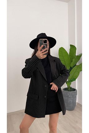 کت مشکی زنانه Blazer Nazline - کد 902098971