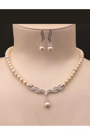 ست جواهر طوسی زنانه begüm jewelery - کد 902095969