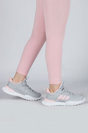 کفش اسنیکر طوسی بچه گانه چسبی Jump - کد 738823074