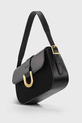 کیف دستی مشکی زنانه پارچه ای Housebags - کد 902107769