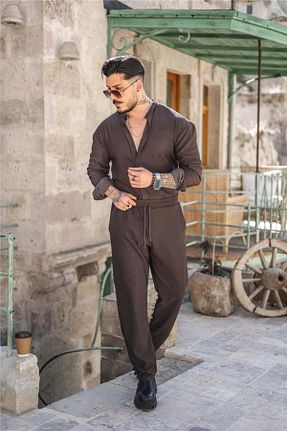 شلوار طوسی مردانه پارچه OUTFİT MAN - کد 810568176